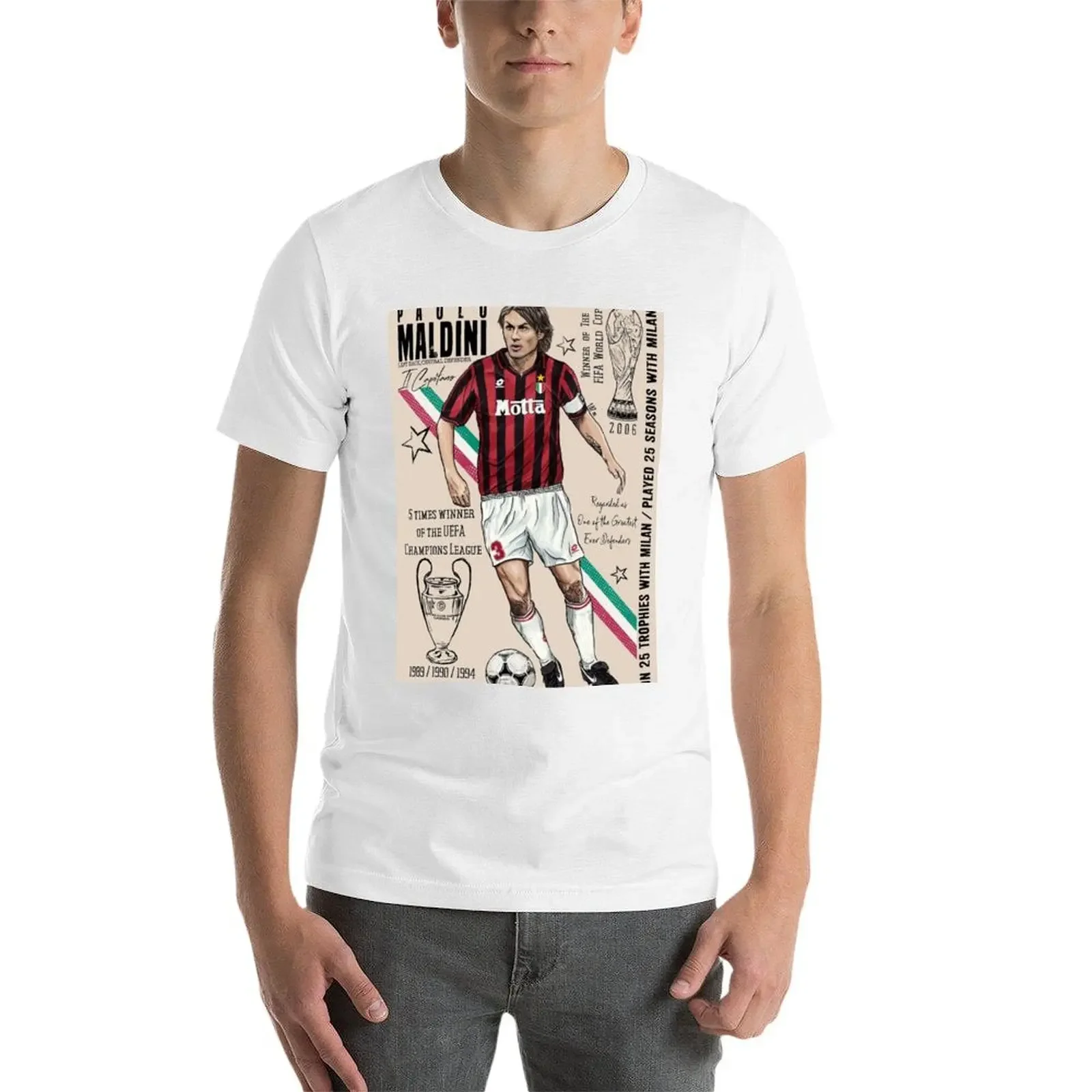 Мальдини. Футболка винтажная аниме рубашка хлопковые футболки с рисунком