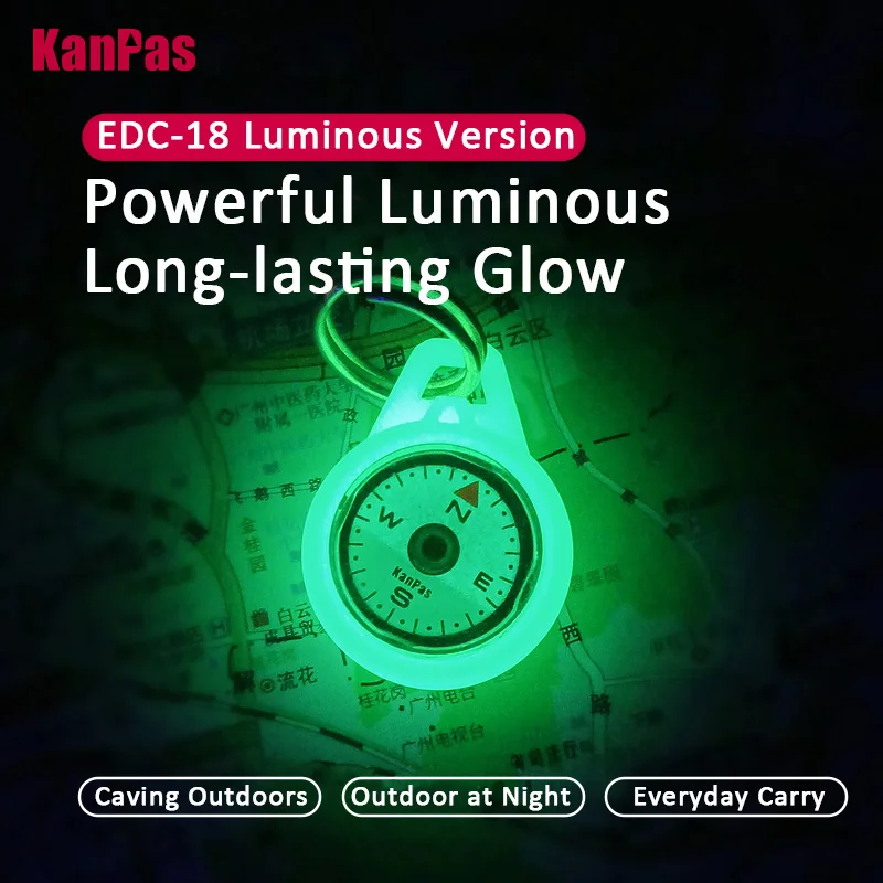 Kanpas EDC компас с подсветкой | AliExpress