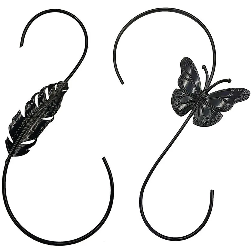 S Hanger Hummingbird Feeder Hook Heavy Duty Plant Hangers Outdoor For Hanging Plants Garden Decoration