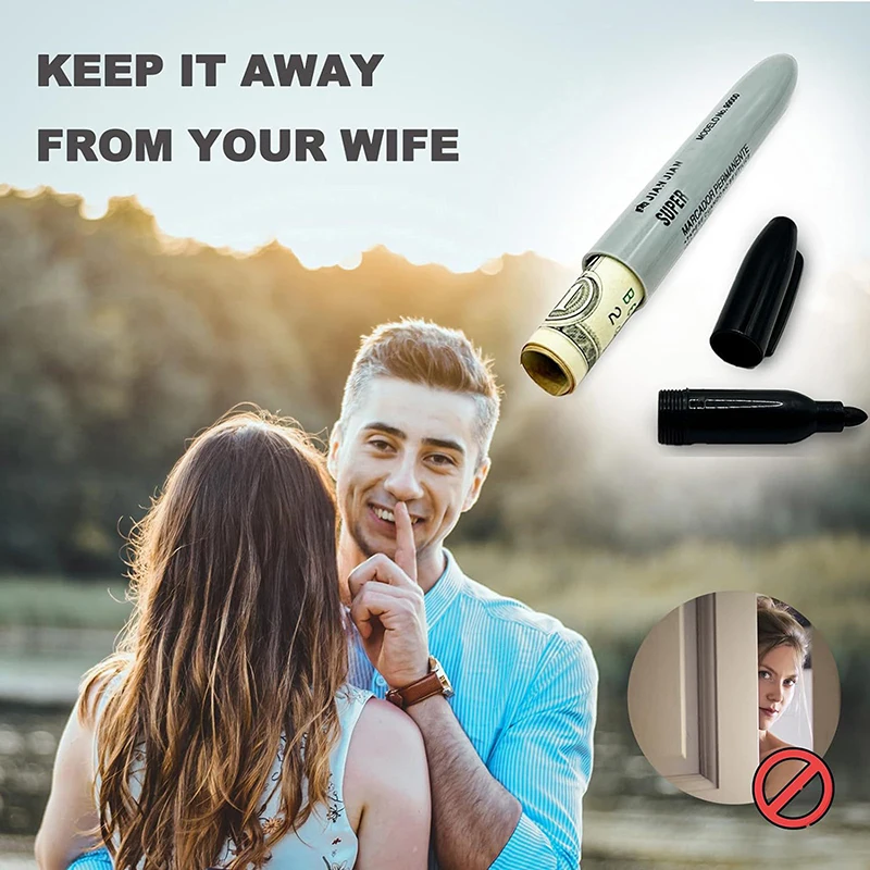 Креативный Скрытый Маркер С Полой Трубкой И Скрытым Отделением Безопасный