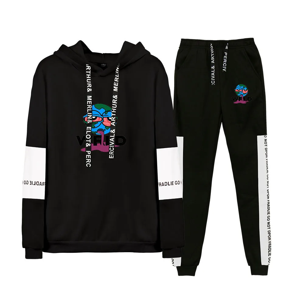 

Juice Wrld Hoodie sports suit Couple Wear Autumn Winter sportswear Juce Wrld 999 Print Sweatshirt Pants Juice Wrld Cotton top