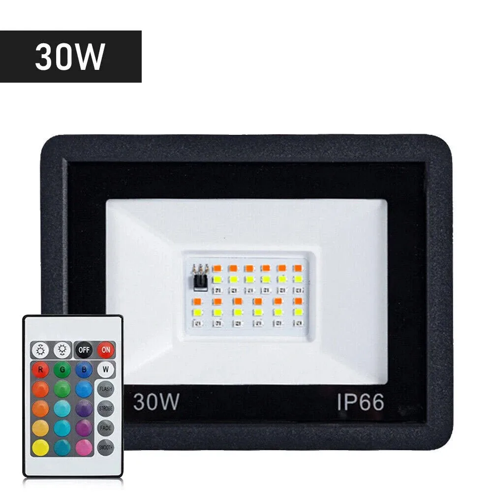 

RGB прожектор из литого алюминия 30Вт/50Вт/100Вт