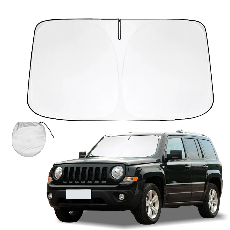 

Солнцезащитный козырек на лобовое стекло для Jeep Patriot MK74, солнцезащитный козырек, складные блоки, УФ-лучи, сохраняет кулер вашего автомобиля