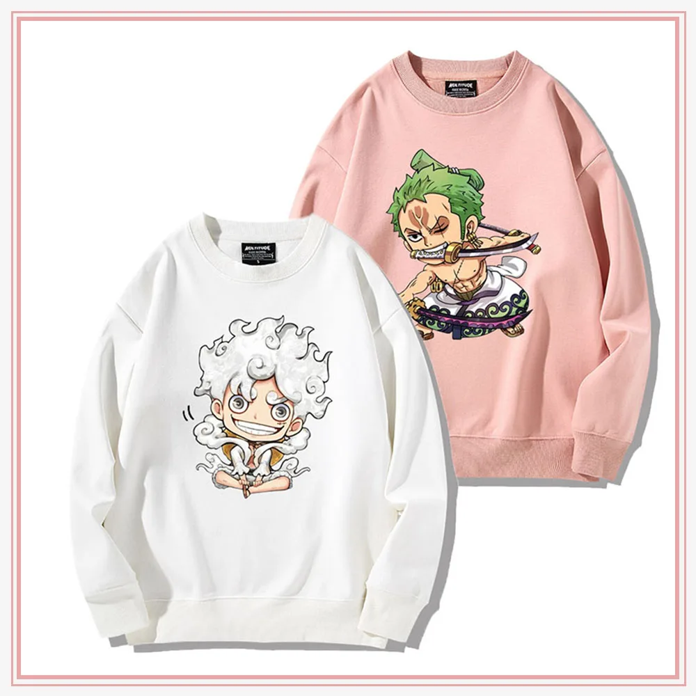 

Толстовка Luffy с японским мультяшным принтом, худи с капюшоном «атака на Титанов» для мужчин и женщин, пуловер, уличная одежда, свитшоты, Новинка