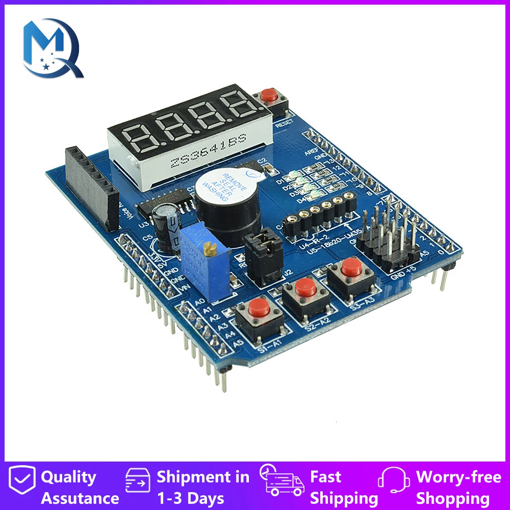 

Multifunctional expansion board kit based learning LENARDO Mega2560 Shield APC220 Bluetooth Voice Recognition Module for Arduino