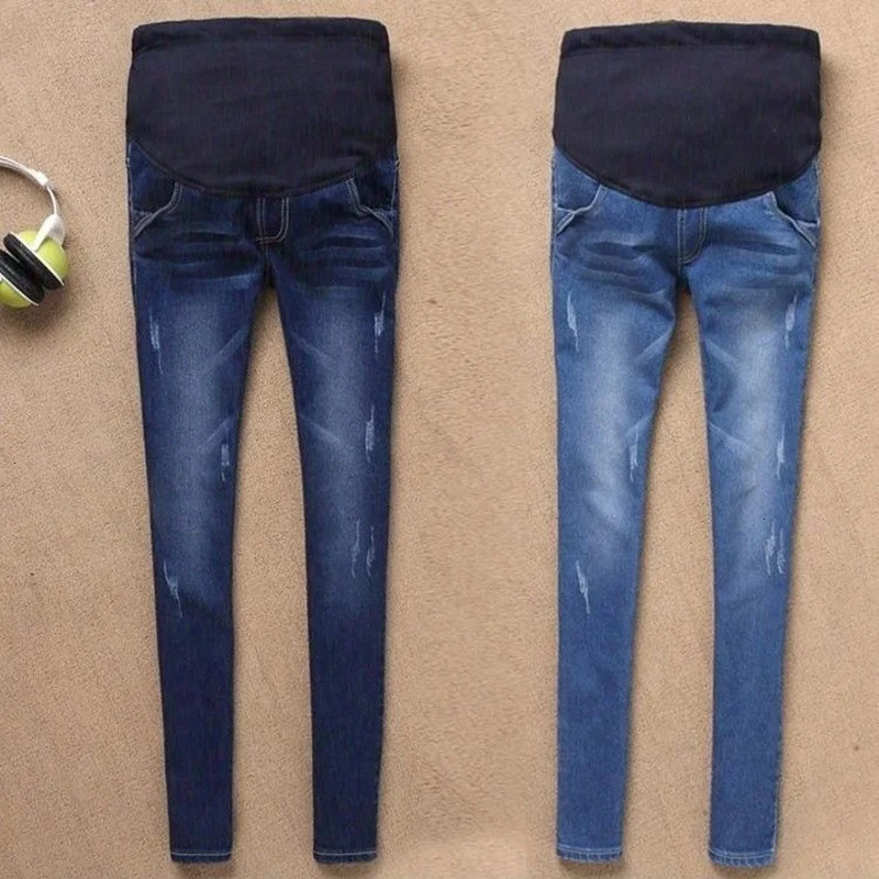 

Maternity Jeans Maternity Clothes Pregnancy Winter Warm Jeans Pants Maternity Clothes For Pregnant Women Nursing Denim Trousers