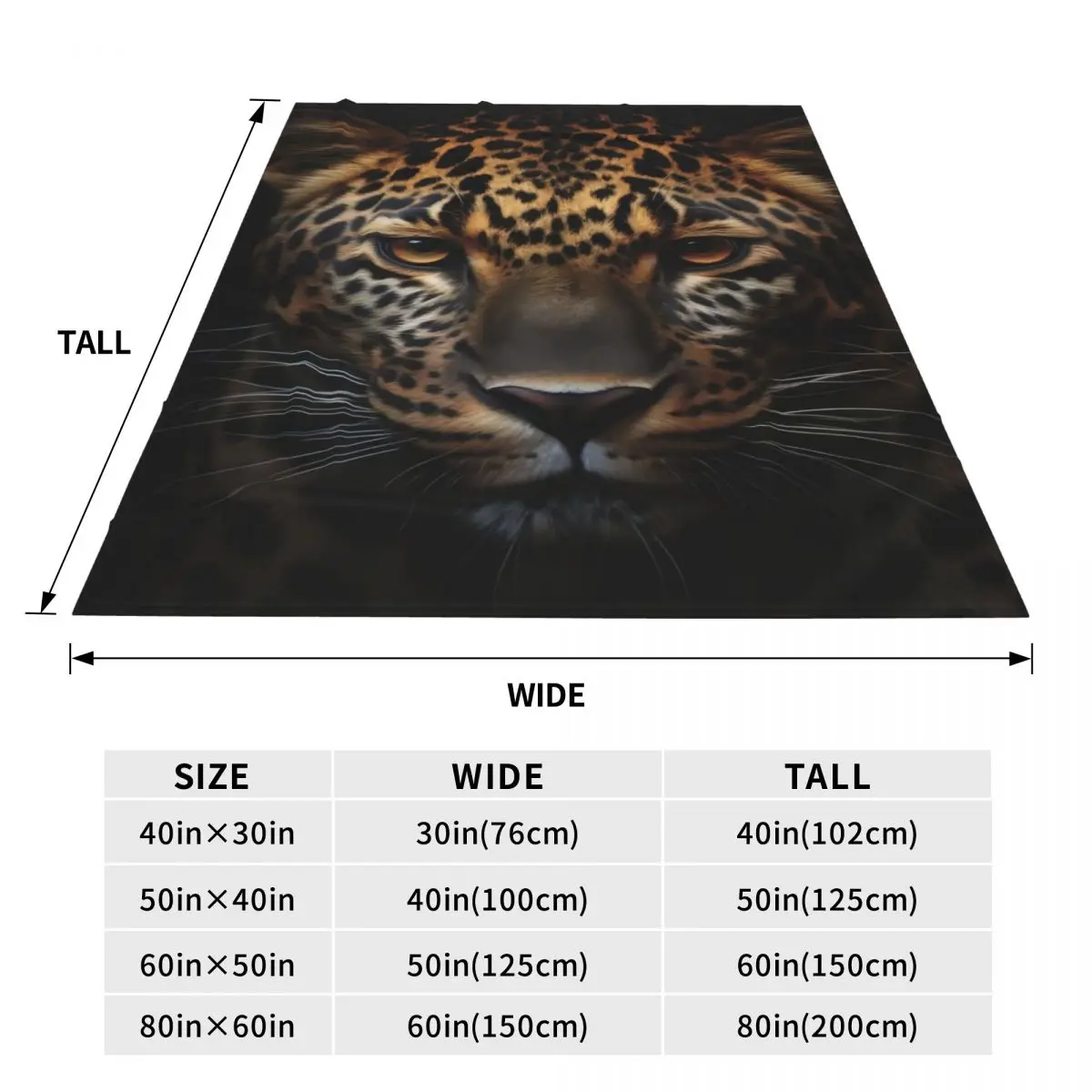 Одеяло с леопардовым принтом всесезонное покрывало гепардовым животным не