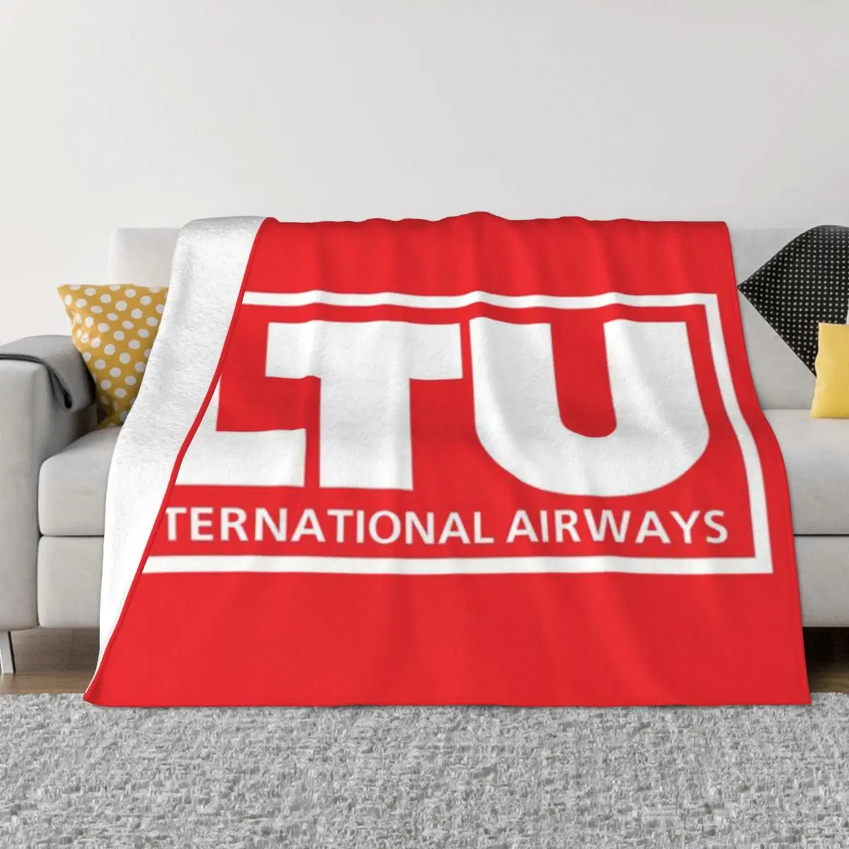 LTU International Airways ультрамягкое одеяло из микрофлиса