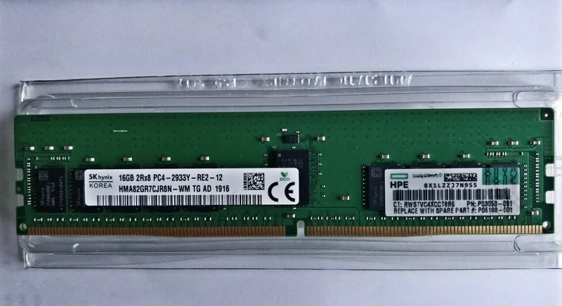 

RAM P03050-091 P06188-001 P00922-B21 16G 2RX8 2933 G10 memory