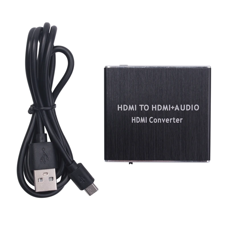 

Hdmi Audio Extractor HDMI To HDMI And Optical TOSLINK SPDIF + 3.5Mm Stereo Audio Extractor Converter HDMI Audio Stereo Audio Ext