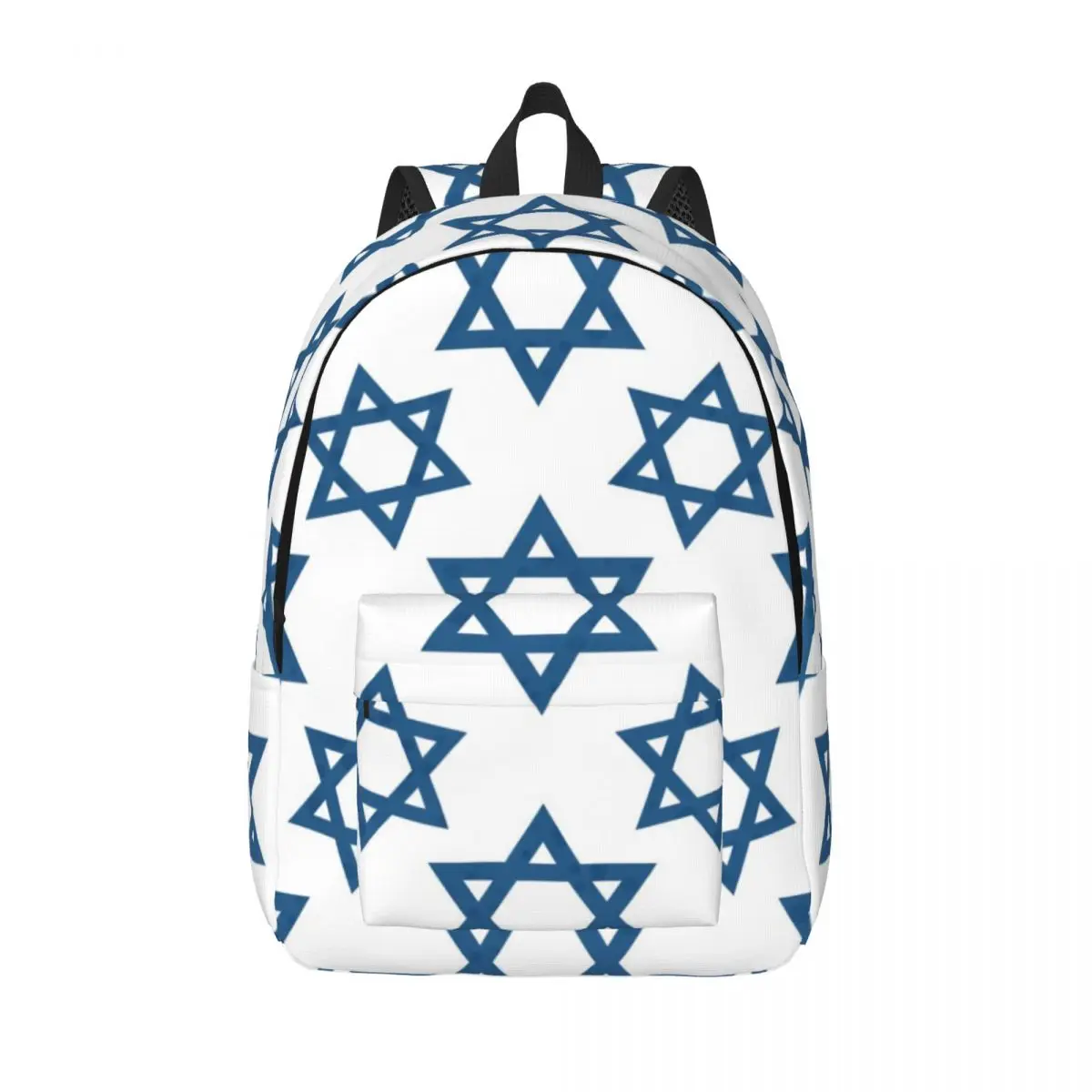 

Laptop Backpack Unique Star Of Israel School Bag Durable Student Backpack Boy Girl Travel Bag