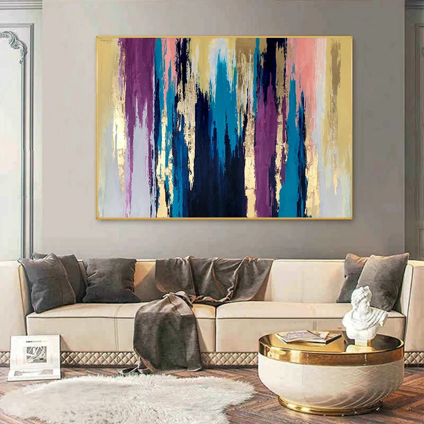 

Abstract Gold Wall Art Canvas Prints Modern Canvas Art Paintings on The Wall Canvas Pictures Wall Decor for Living Room Decor