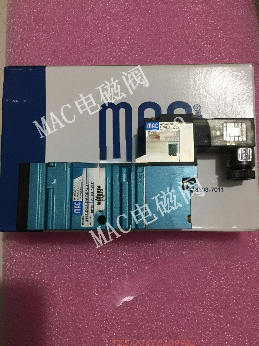 Электромагнитный клапан MAC 411A-B0A-DM-DDFJ-1JB 411A-DOA-DM-DDFJ-1JM DMB-DFEJ