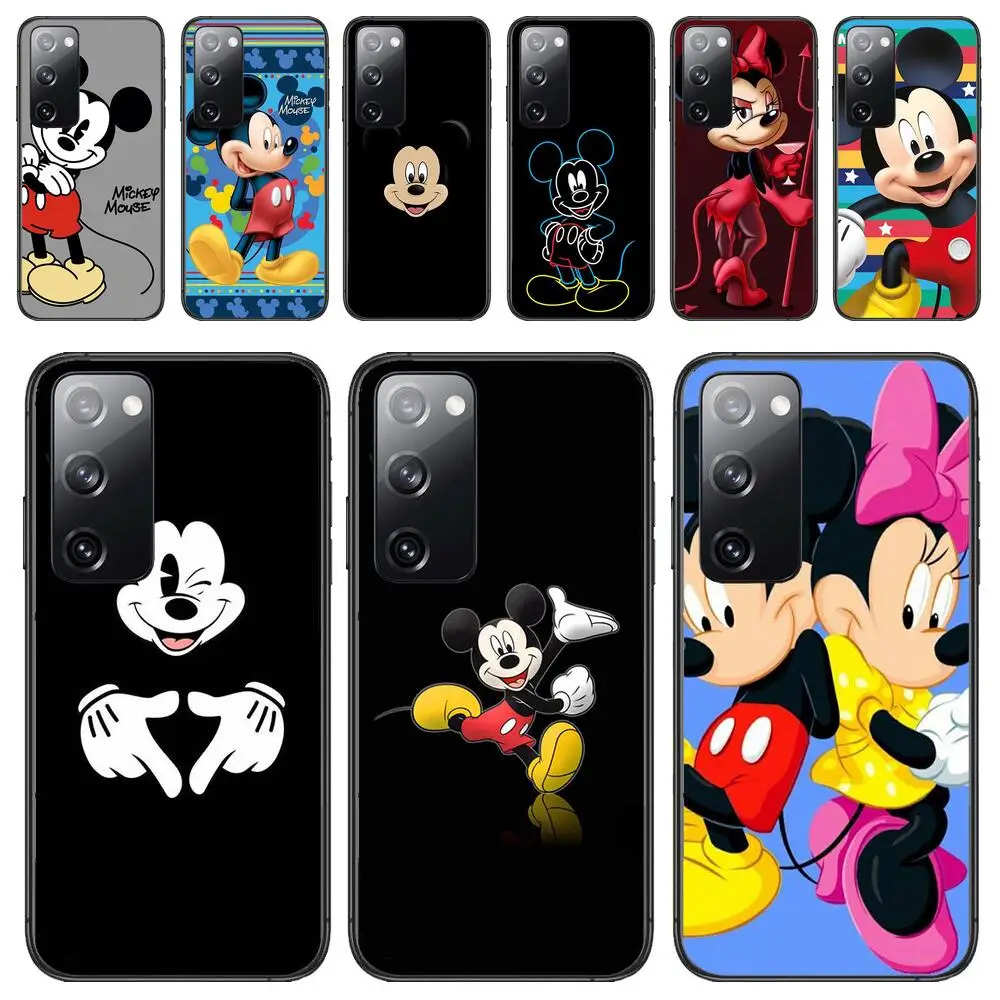 

Mickey Minnie Phone case For Samsung Galaxy S30 s21 fe s20 s7 s5 s8 Plus s9 s10 s10e s21 Ultra Note 10 lite Phone cover soft
