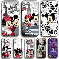 mickey minnie mouse cartoon case for xiaomi poco m3 m3 pro 5g poco x3 x3 pro x3 f3 gt phone case soft silicone cover carcasa