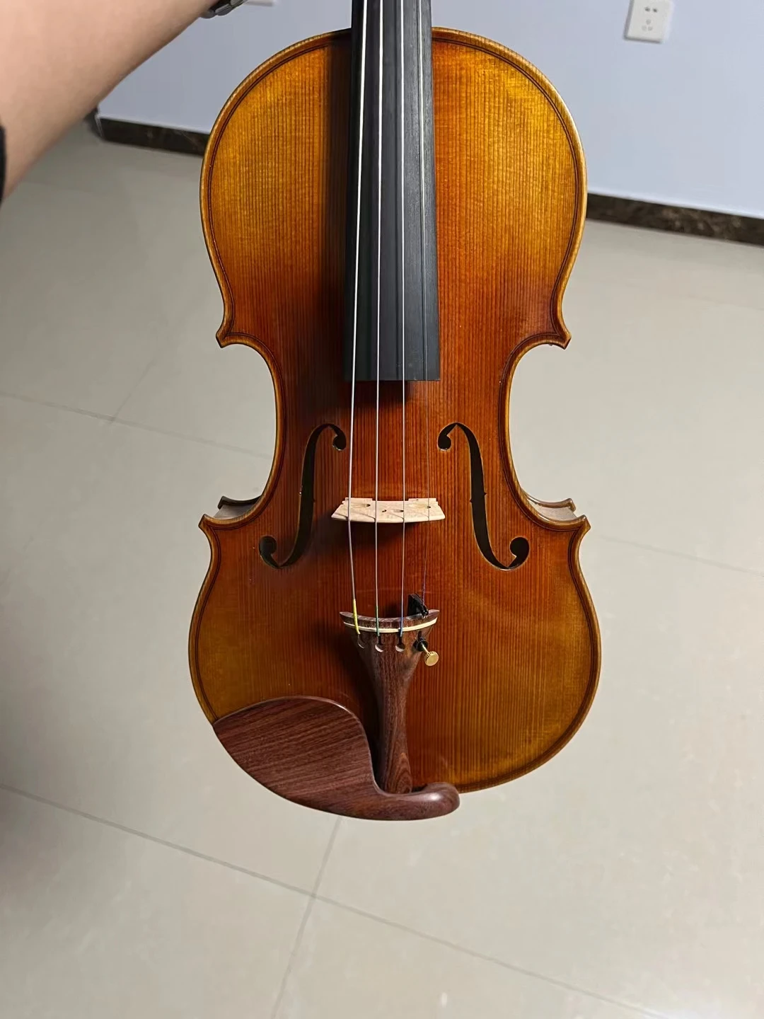Скрипка из дерева в европейском стиле 4/4 Stradivarius Золотая скрипка o итальянская