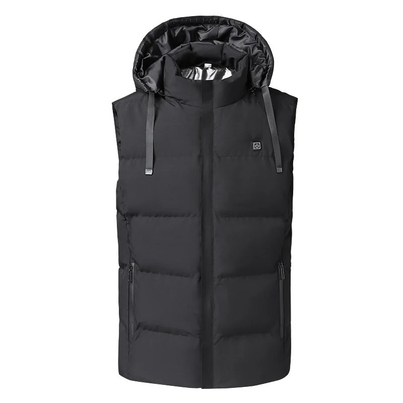 

Warm Vest Electric Warming Heater Waistcoat Camping Hiking Winter Plus Size Washable Thermal Breathable Clothing Eu Standard Men