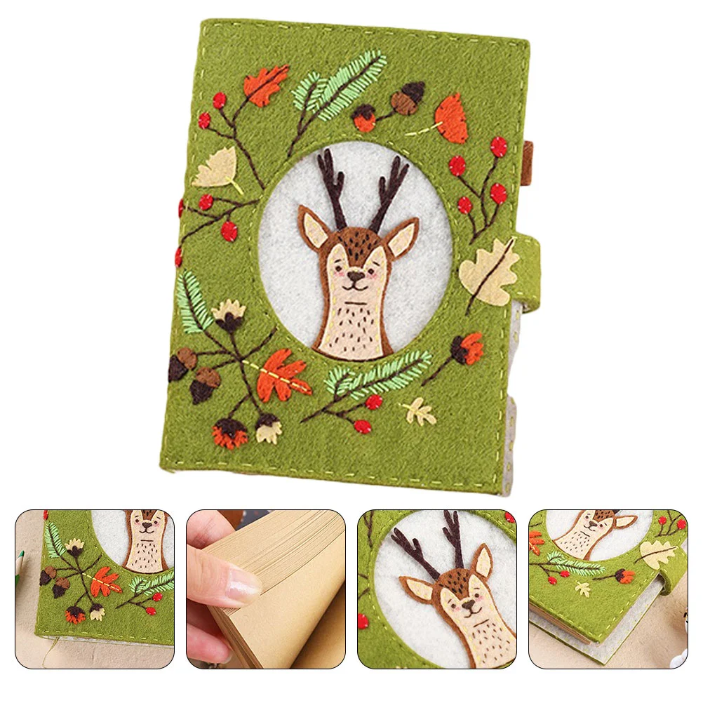 

Christmas Notebook Diy Pad Diary Book Party Memo Stocking Stuffers Materials Crafts Kid Holiday Business Fillers Favor Gift