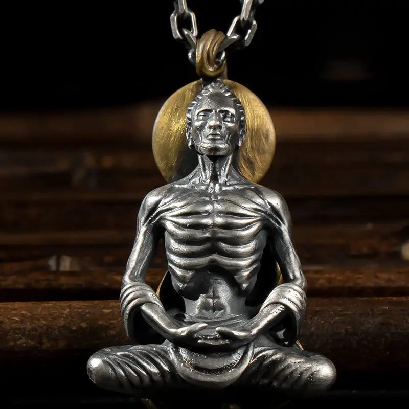 

New Amitabha Buddha Day Tathagata Pendant Trend Fashion Guanyin Manjusri Bodhisattva Necklace Jewelry Accessories