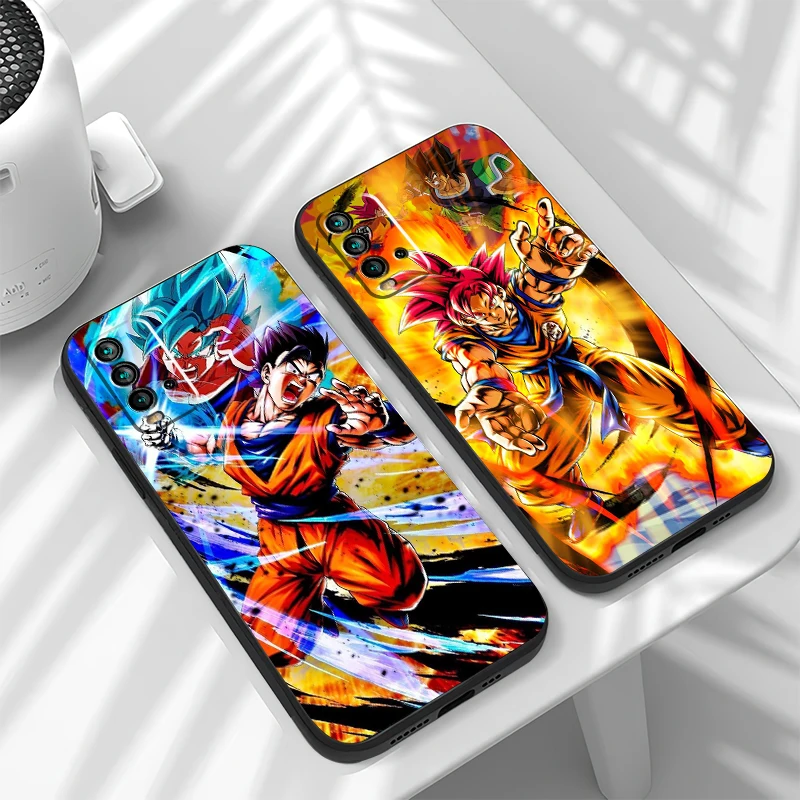 

Japan Anime Dragon Ball Phone Cases For Xiaomi Redmi 7 7A 9 9A 9T 8A 8 2021 7 8 Pro Note 8 9 Note 9T Smartphone Luxury Ultra