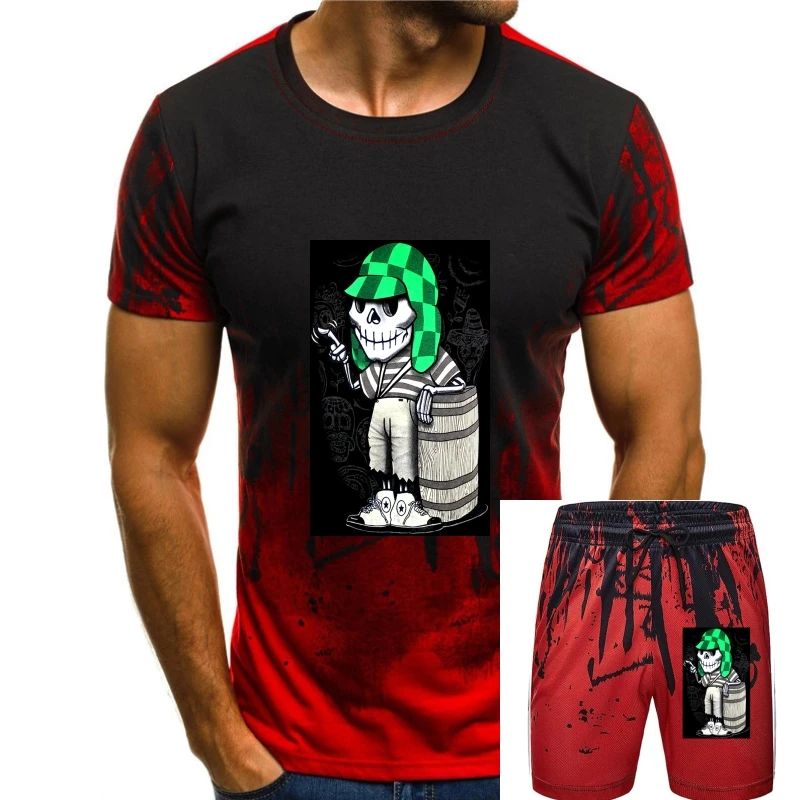 

El Chavo del Ocho Dia de los Muertos Shirt Sugar Skull Chespirito