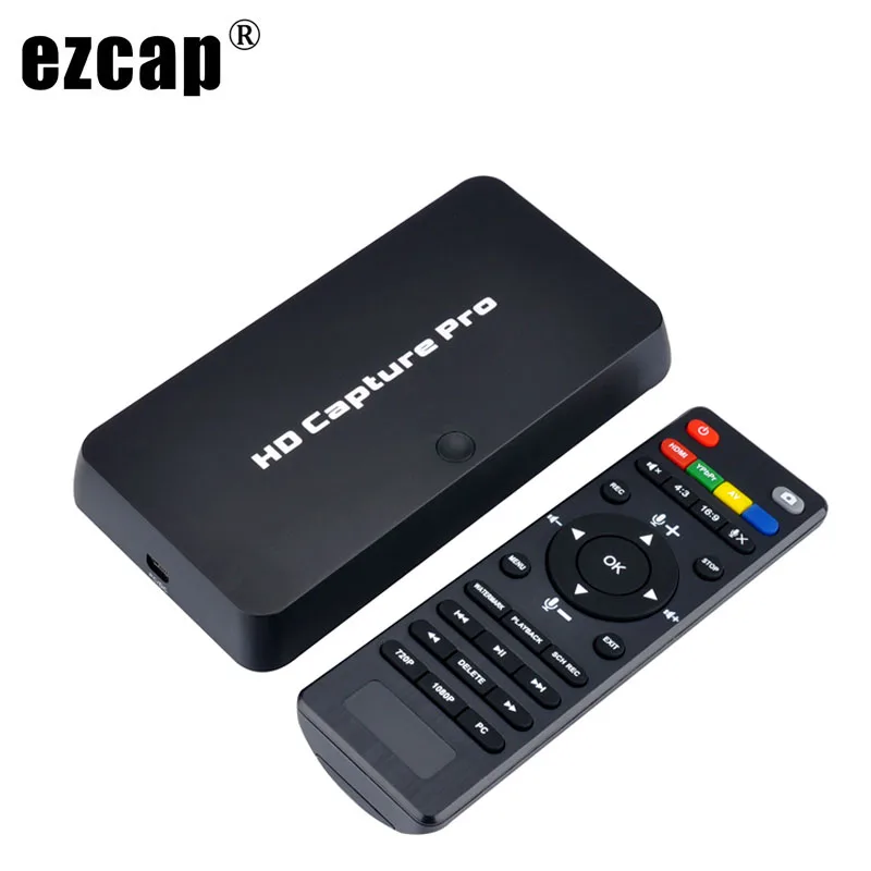 

Ezcap295 1080P HD Capture Card Live Streaming Plate Video Record Box for PS4 Xbox TV Playback,Scheduled Recording Live Broadcast