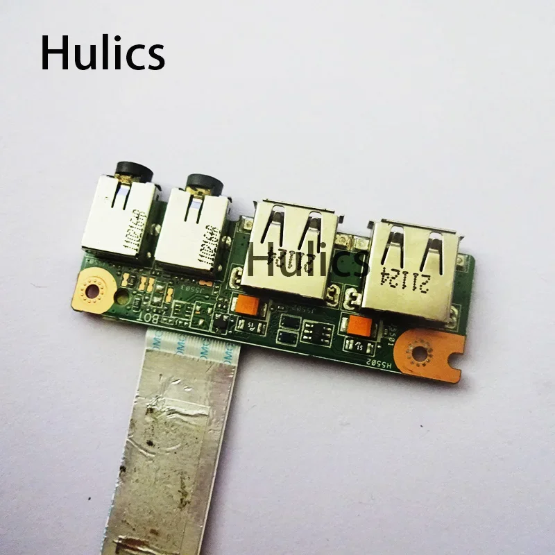Hulics используется для Asus K53 K53SV A53S X53S K53S K53SD P53S P53Sj K53E X53E A53E USB JACK аудиоплата