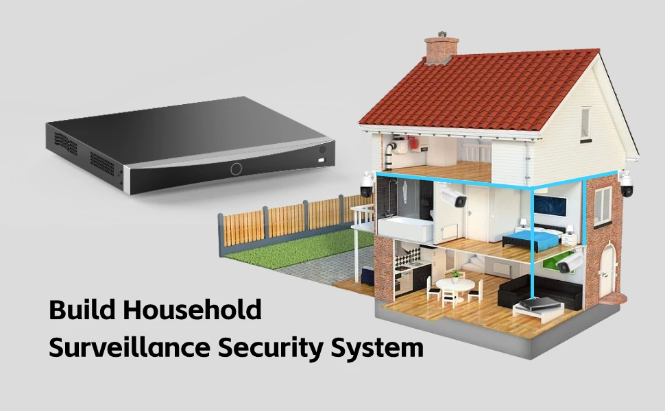 Оригинальный HIK 8MP 32-канальный 4K AcuSense NVR DS-7732NXI-I4/16 P/S CCTV IP-видеорегистратор с 16 PoE