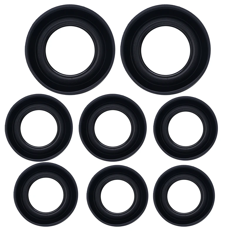 

49/52/55/58/62/67/72/77mm Collapsible 3 Stage Rubber Lens Hood for Nikon