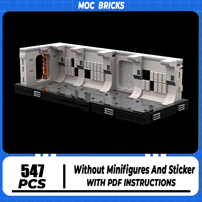 Звездная модель фильма Moc строительные кирпичи клон база коллекция технология
