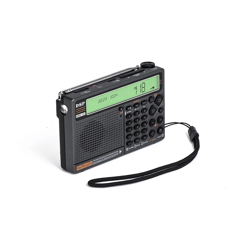 Беспроводное радио HanRongDa с поддержкой Bluetooth TF-карты полный диапазон AM/FM/SW