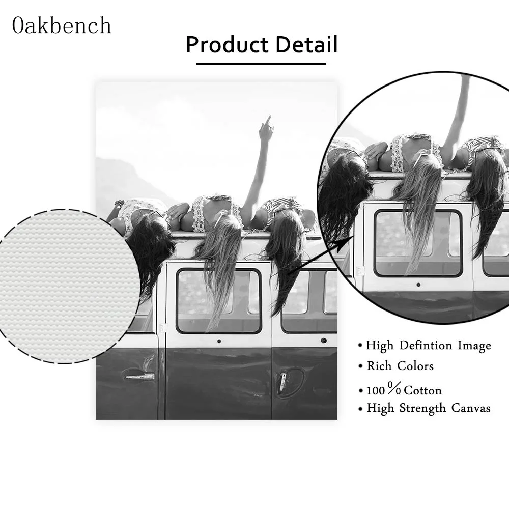 Картина на холсте в скандинавском стиле