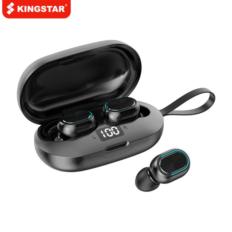 

TWS-стереонаушники KINGSTAR T80 с поддержкой Bluetooth и микрофоном