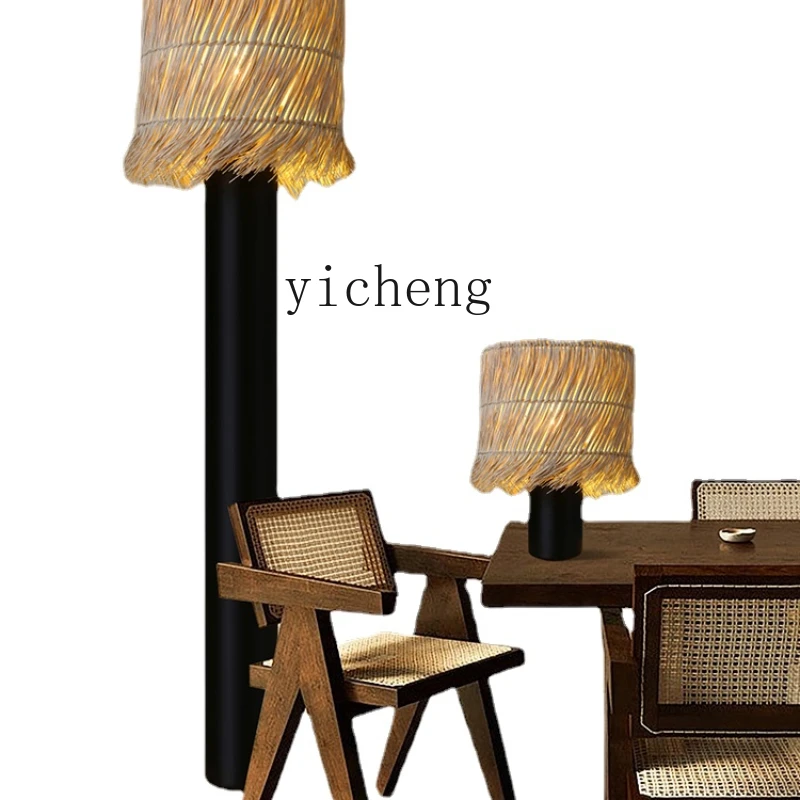 Тихая Напольная Лампа Yhl декоративная японская атмосфера для спальни кабинета
