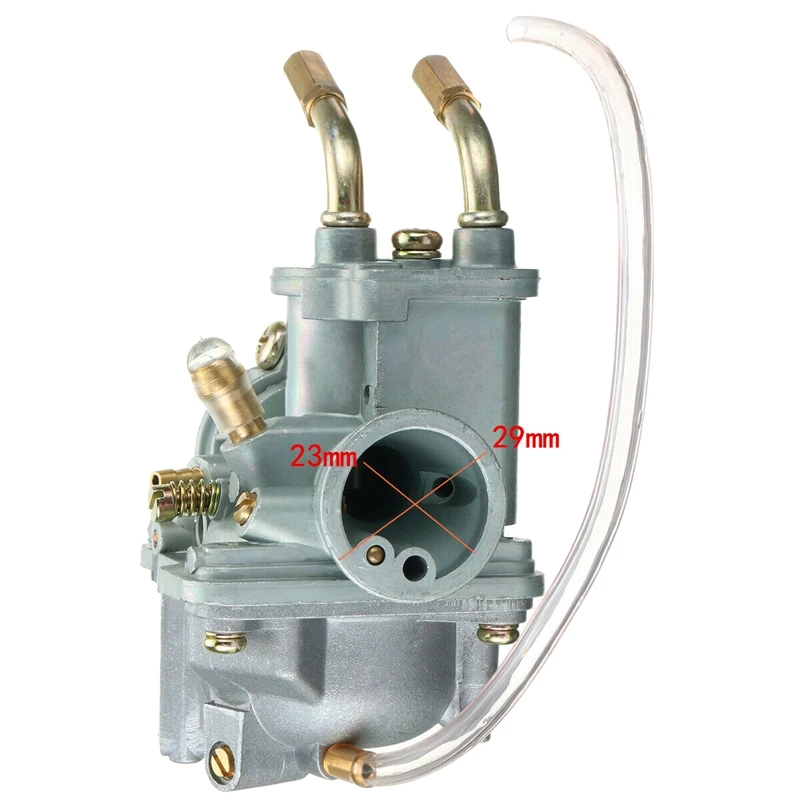 Карбюратор мотоциклетный с воздушным фильтром коробка дроссельным тросиком