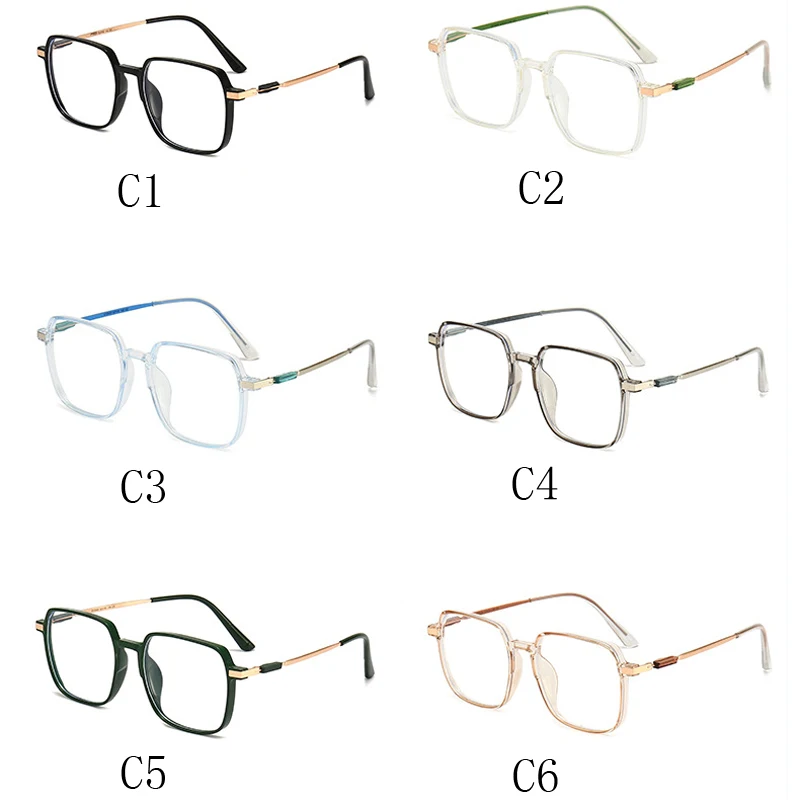Прозрачная Оправа Для Компьютерных Очков Унисекс Защита От Синего Света