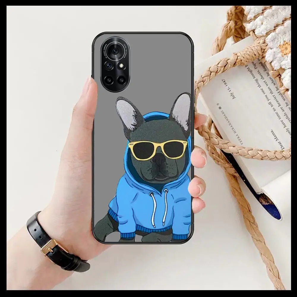 Прозрачный чехол для телефона с рисунком бульдога и корги Huawei Honor 20 10 9 8A 7 5T X Pro