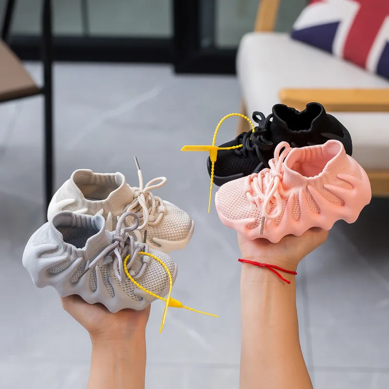 

Spring And Summer New Children'S Octopus Sneakers Boys Breathable Volcano Sneakers Female Baby Socks Shoes