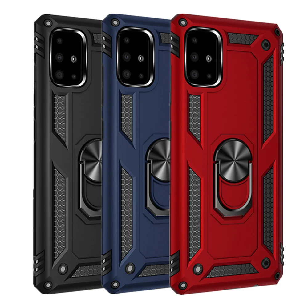 

Samsung A51 Shockproof Magnetic Case For Samsung Galaxy S22 S21 S20 FE Ultra S10 Plus A51 A21S A32 A71 A72 A02S A52 Ring Cover
