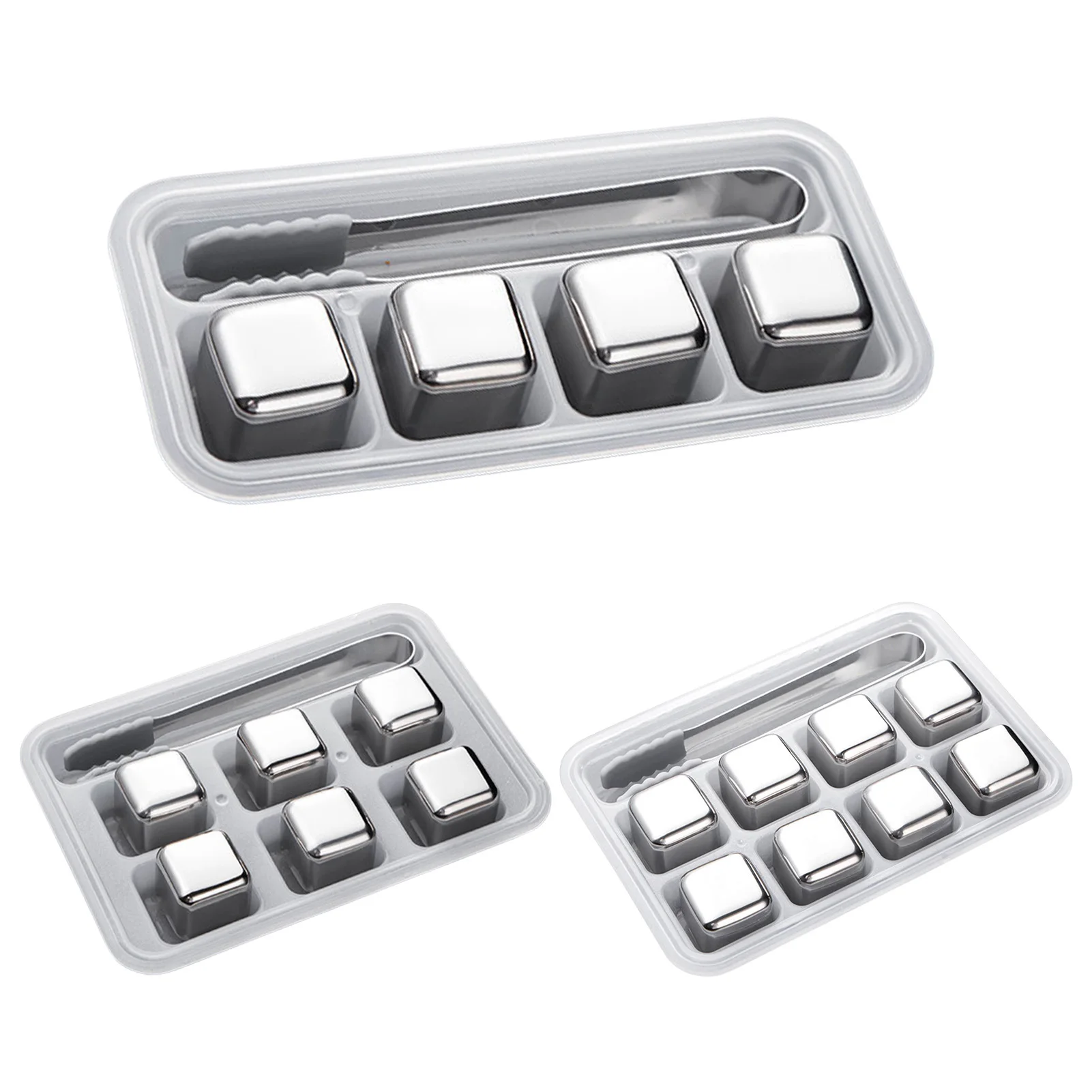 

Кубики из нержавеющей стали для виски, многоразовые камешки для виски и Бурбона, уникальные подарки на день рождения, крутые приспособления