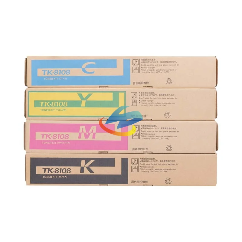 4 шт. тонер-картридж для Kyocera ECOSYS M8024 Cidn BK220g CMY110g