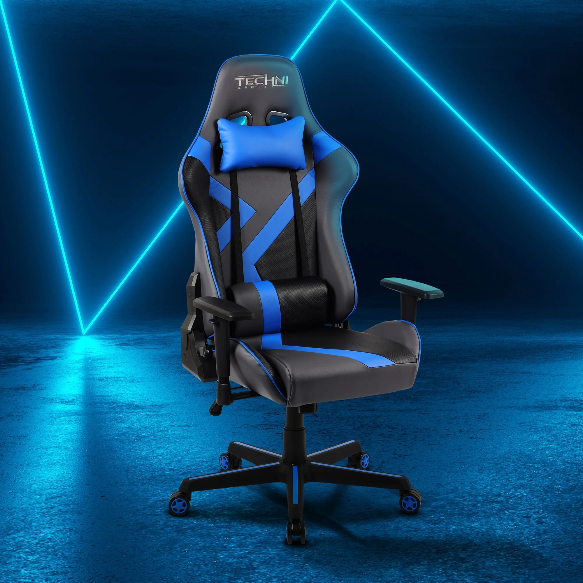 

YGTechni Sport TS-70 Office-PC Gaming Chair, Blue