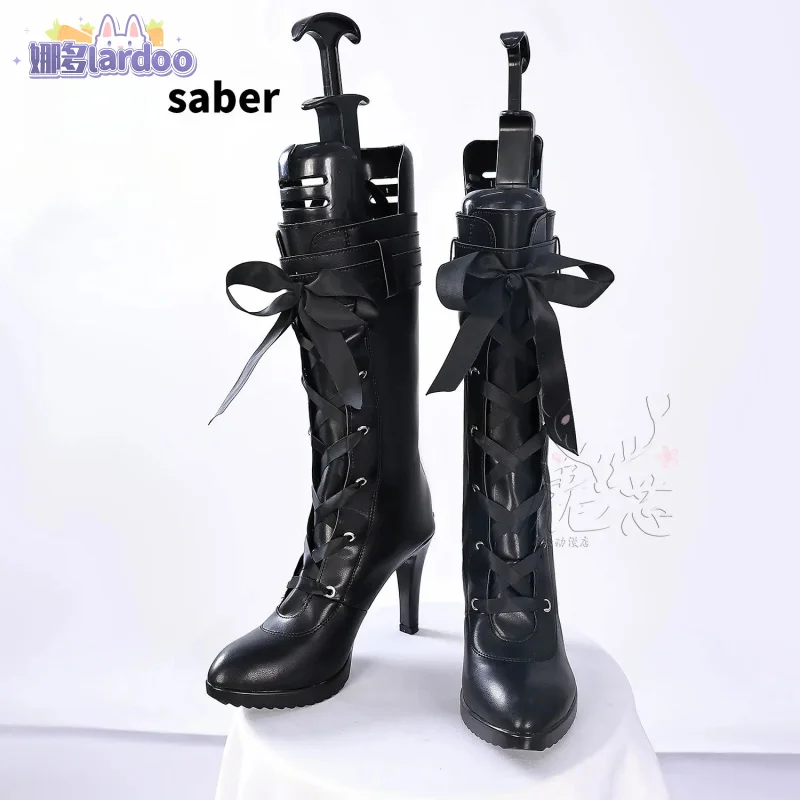 Фото Honkai：Star Rail Fate UBW Saber Cosplay Shoes Anime Character Prop Halloween Carnival Party №1