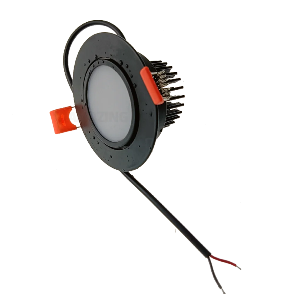 Фото Поворотный светодиодный светильник постоянного тока 12 В IP65 IP66 IP67 Открытый водонепроницаемый 6 Вт 9 Вт 12 Вт Кухня Ванная комната Туалет Карниз Потолочный светильник Точечный светильник №4