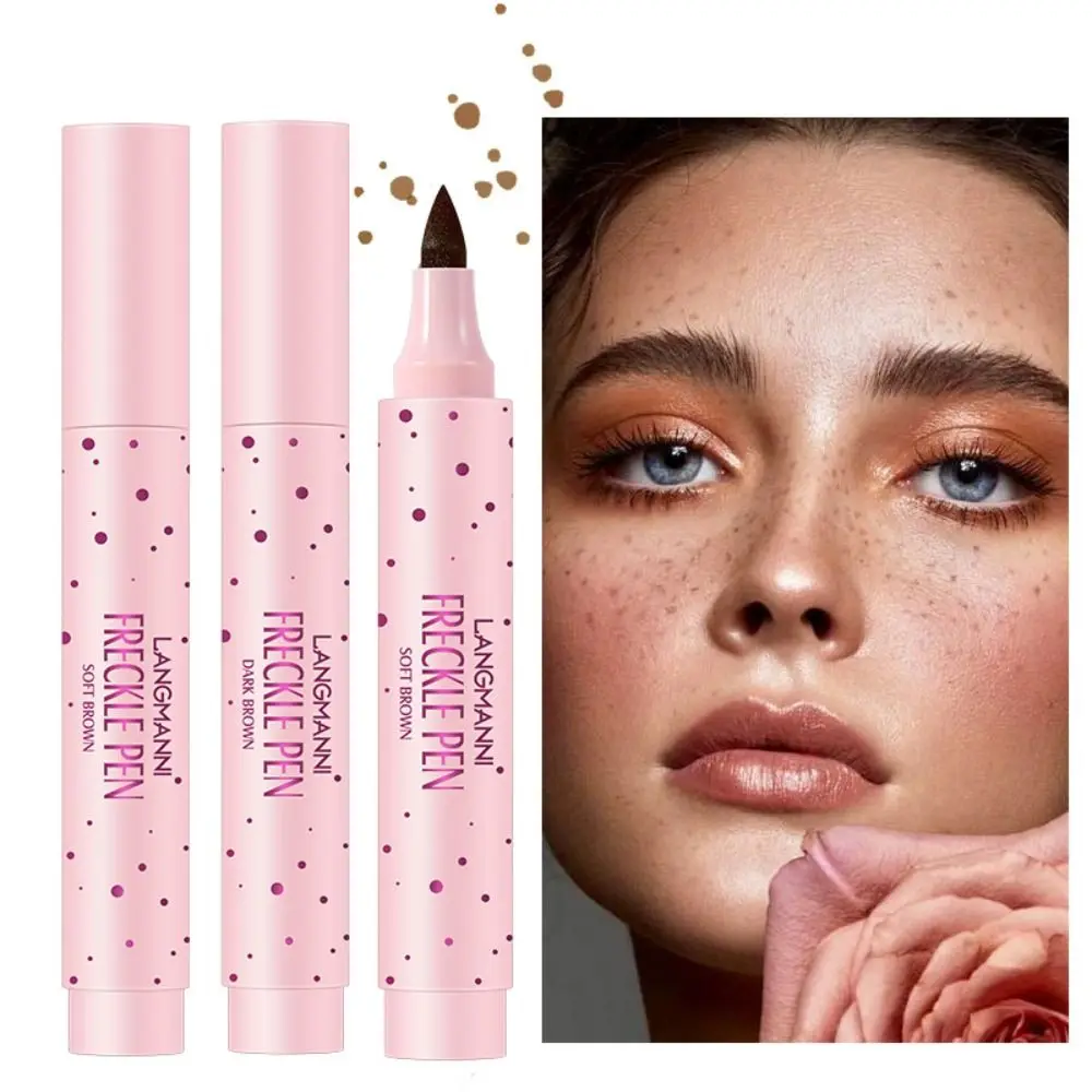 

1PC Face Fake Freckles Pen Natural Waterproof Lifelike Fake Freckles Long Lasting Dot Spot Pencil Makep Tool Cosmetic