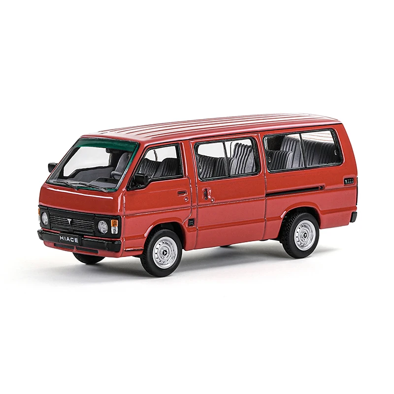 Фото Коллекционная модель автомобиля MASSDI Alloy 1/64 HIACE H50 Van TYT4000 TYT4001 TYT4002 TYT4003 TYT4004, статическая декоративная фигурка, подарок, игрушка №2