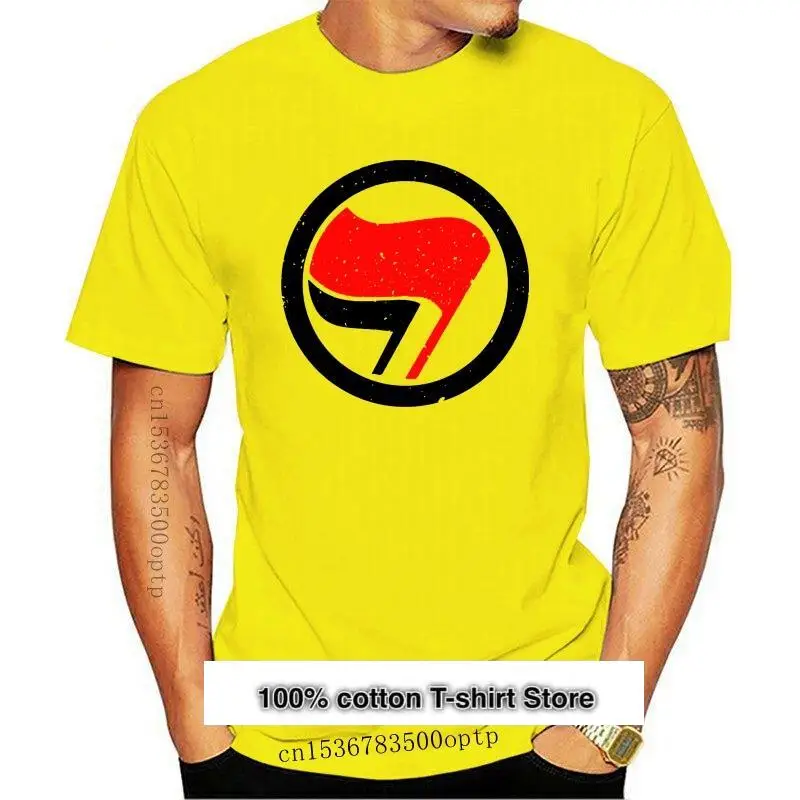 

Camiseta Antifa для мужчин и женщин, camisa с бандажом Antifa, ropa juvenil, blanca y gris, nueva