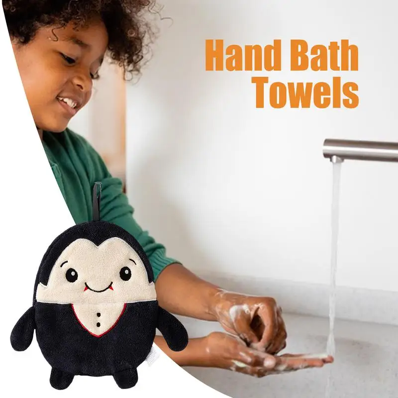 Кухонные полотенца на Хэллоуин полотенце для рук декоративные с тыквой черепом