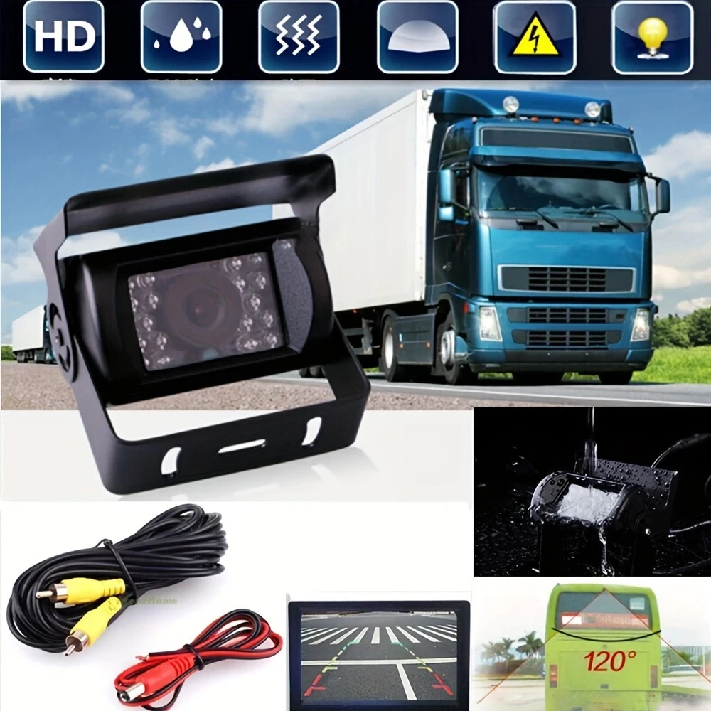 Зеркало заднего вида Bileeko 18 дюймов кабель 10 м 12 В 24