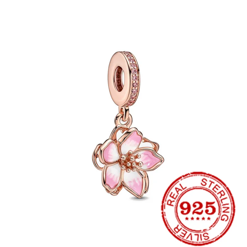 Новинка 925 г. Серебряные Оригинальные аксессуары подвеска-цепочка висячий зажим